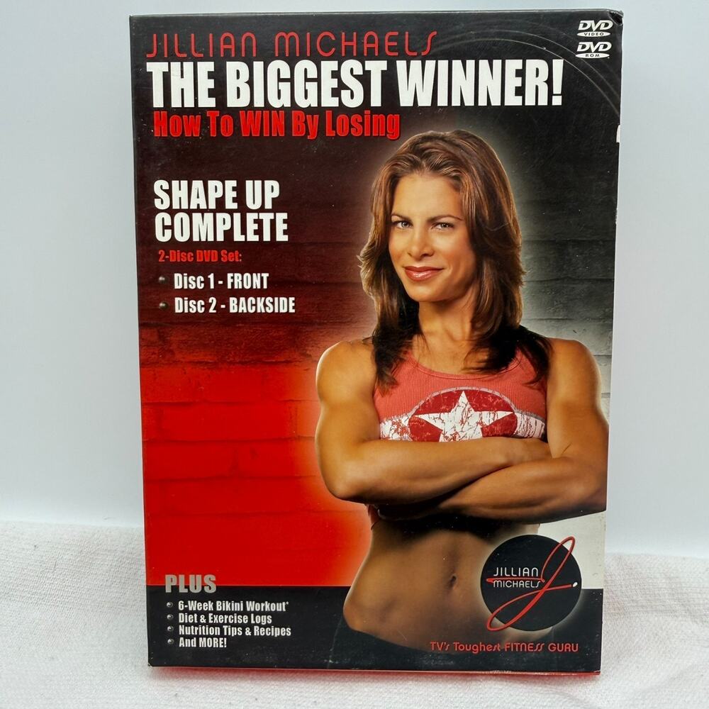 Jillian Michaels The Biggest Winner! How To Win By Losing 2-Disc DVD Set